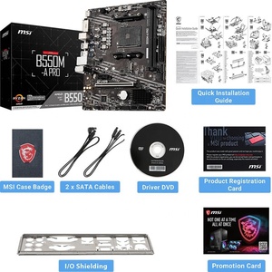 Новый бренд для MSI B550M-A PRO DDR4 64G Настольный игровой компьютер AMD B550 разъем AM4 MATX SATA Материнская плата Placa Madre B550M - Product Image 6