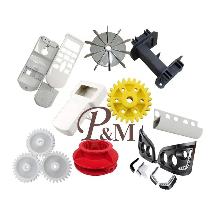 PM custom High precision ABS PP PS small large injection molded plastic small parts