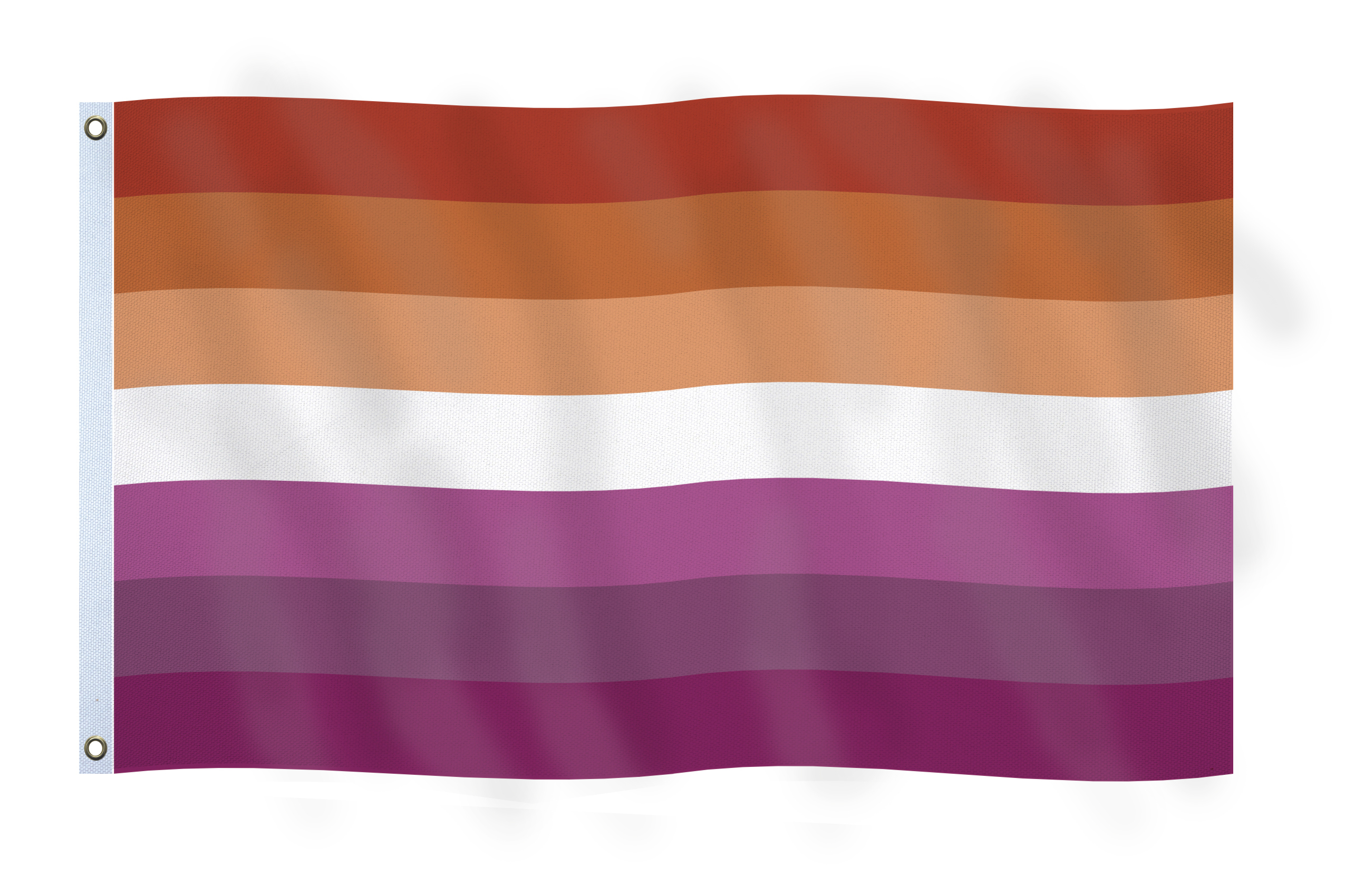 Nouveau drapeau lesbien Sunset Pride
