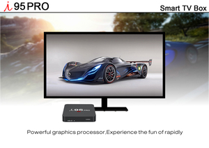 กล่องทีวีอัจฉริยะ,I95 PRO Amlogic S905 Quad Core แอนดรอยด์7 4K กล่องรับสัญญาณมีเดีย2.4G Wifi BT 4 100M H.265 2G 16G - Product Image 4