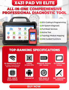 Professional Launch X431 Pad 7 Elite X-431 Pad Vii OBD 2 ECU <strong>Programming</strong> and <strong>Coding</strong> Automotive Vehicle Diagnostic Scanner - Product Image 3