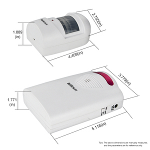 Comoda protezione grandangolare di rilevamento allarme di movimento a infrarossi uso domestico - Product Image 2