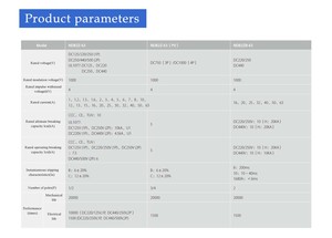 Nader NDB2Z 63 UL mcb en iyi marka devre kesici minyatür devre kesici 1p 2p 1-63A - Product Image 3