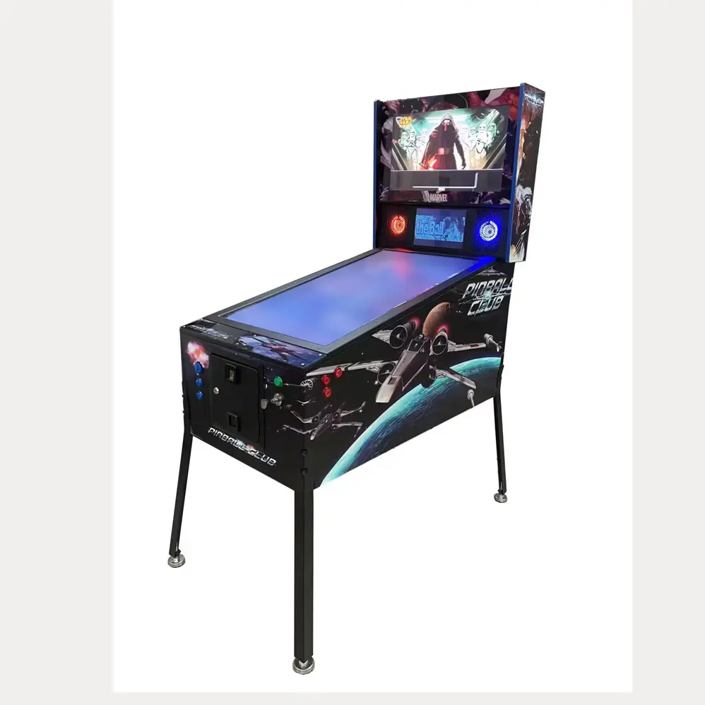 Son 2023 arcade oyunu sikke işletilen 42 inç sanal langırt combo kulübü dijital tilt makinesi