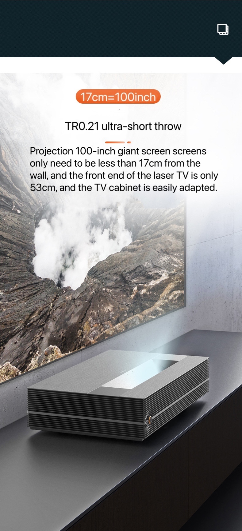 5000 ansi lumens ultra short throw UHD ultra hd movie 4k cinema projector smart 4k TV
