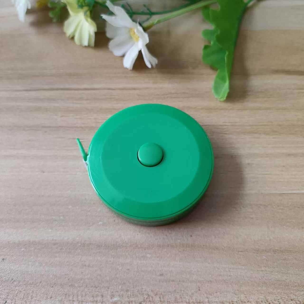 Mètre ruban vert foncé de 2 mètres