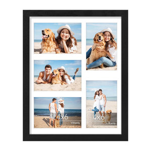 Multi Photo <strong>Frames</strong> Holds 5 <strong>4</strong> 3 2 Photos Vertical Horizontal Display Durable Plastic <strong>8x10</strong> Picture <strong>Frame</strong> Multi Photo Picture <strong>Frame</strong> - Product Image 2