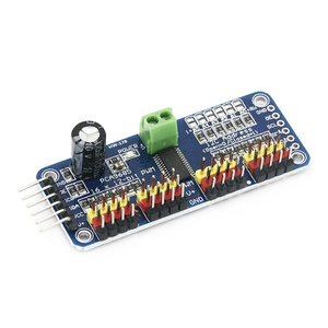 PCA9685 denetleyici sürücüsü modülü 16 PWM Servo sürücü panosu IIC arayüzü