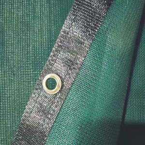 Rete parasole in plastica, argo nero ombreggiatura 85% con protezione solare UV per tessuto in tessuto a rete