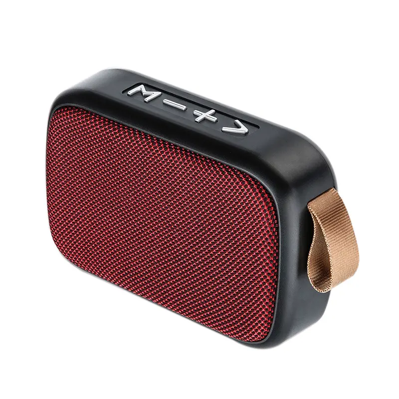 Mini-enceinte Audio sans fil G2, haut-parleur d'extérieur en tissu, mains libres, pour voiture, plage, musique stéréo, enceinte