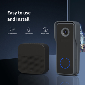 Timbre Wifi con batería de 4MP y alta resolución 2K, sistema de timbre de vídeo inalámbrico con Audio bidireccional - Product Image 6
