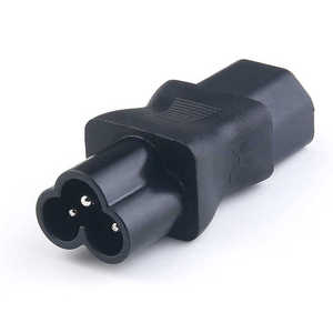 Enchufe adaptador de corriente C13 a C6 negro de alta corriente Entrada de 3 clavijas para centro de datos/electrodomésticos de oficina 100-240V 10A Certificado CE - Product Image 3