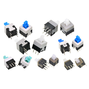 2 3 4 5 6 Pin Dip Pcb Mini anahtarı Smd Smt 5.8X5.8 7X7 8X8 8.5X8.5 MM kapalı basma düğmesi 5.8*5.8 7*7 8*8 8.5*8.5 kendinden kilitli anahtarı - Product Image 4