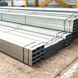 ASTM A106 A36 A53 Q235b Carbono Seção Oca Tubo De Ferro Quente Mergulhado Galvanizado <span class=keywords><strong>Erw</strong></span> Quadrado Retangular Tubo De Aço Tubo Preço