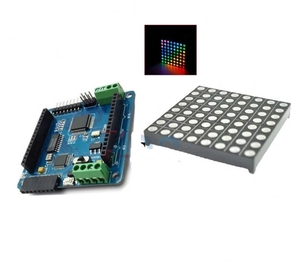 Voll farbige Rainbow V2.0 Dot Matrix RGB LED-Treibers child LED RGB-Matrix modul Treiber platine - Product Image 3