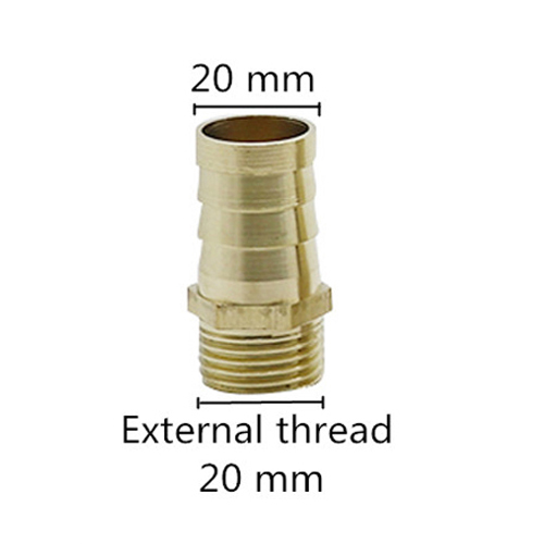 Yellow - 1/2" Male Thread to 19mm