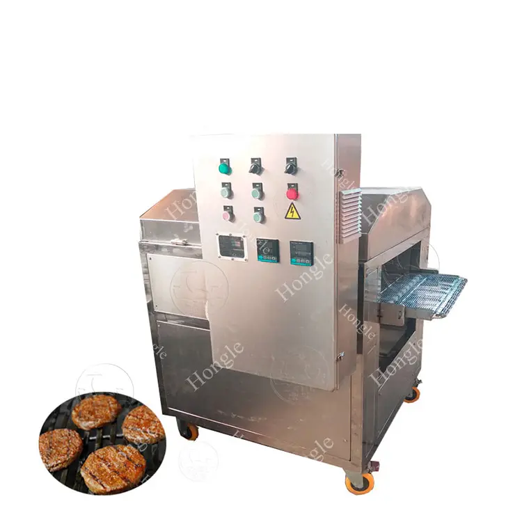 Máquina eléctrica para parrilla de pollo, hamburguesa, pescado, bistec, parrilla