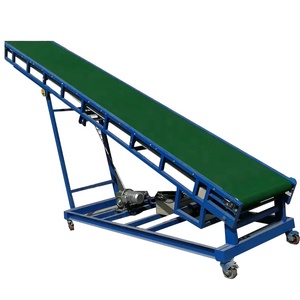 Movable Hydraulic <strong>Platform</strong> <strong>Loading</strong> and <strong>Unloading</strong> Ramp Mobile Climbing Belt Conveyor <strong>for</strong> Transporting Goods Transmission - Product Image 1