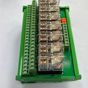 リレーモジュール2台と2台のNC 8チャンネルPLC増幅出力制御ボードNPN/PNPユニバーサルタイプ複数回路 - Product Image 1
