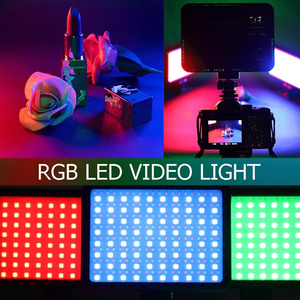 Sıcak satış P24C 2500-8500k ayarlanabilir renk sıcaklığı LED işık el RGB tam renkli kamera çekim ışığı için sony SLR - Product Image 4
