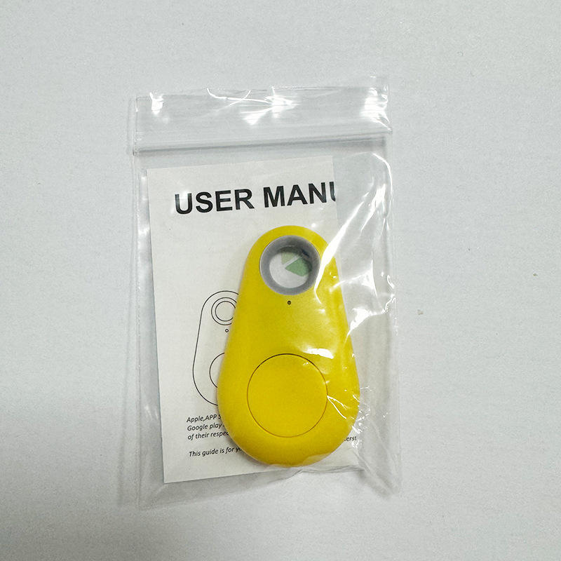 Water drop yellow+pe bag+manual