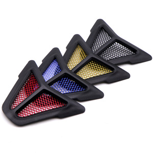 Yamaha R15 V3 için motosiklet modifikasyon parçaları için ön far hava girişi dekoratif levha koruyucu net - Product Image 2