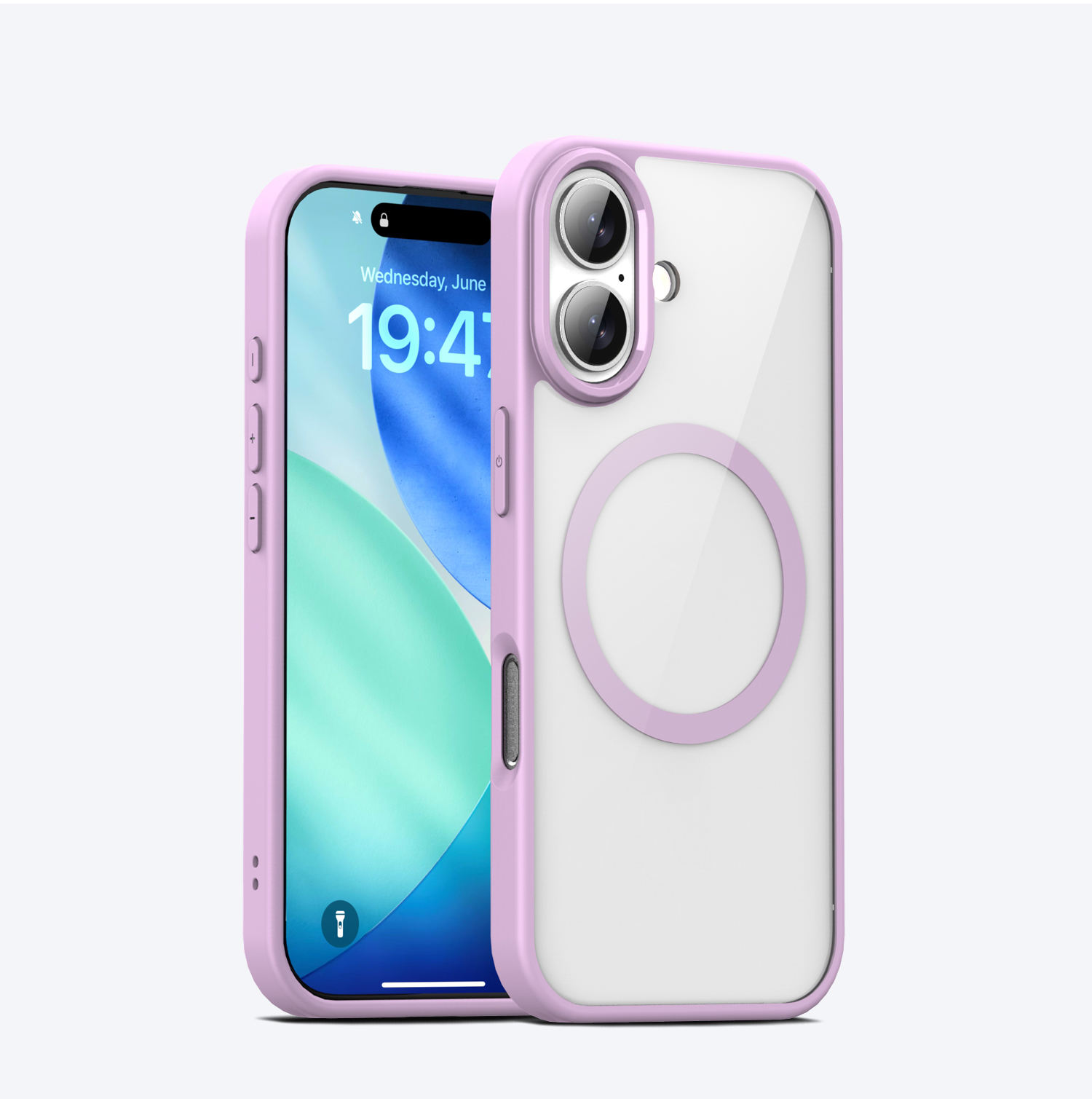 สีม่วงอ่อน