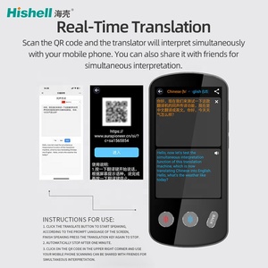 Traduttore vocale multilingue globale per grandi schermi Touch Speech con traduzione vocale Offline intelligente intelligente in 138 Online intelligente P60 - Product Image 6