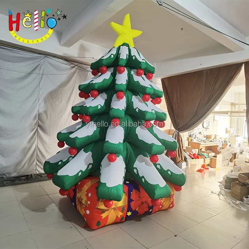 Outdoor giant Inflatable Christmas tree china supplier new design inflatable decoration tree for christmas