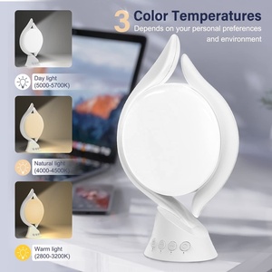 Özel benzersiz tasarım d vitamini lamba LED Sad işık zamanlayıcı/hafıza fonksiyonu ile ayarlanabilir parlak işık terapi lambası - Product Image 3