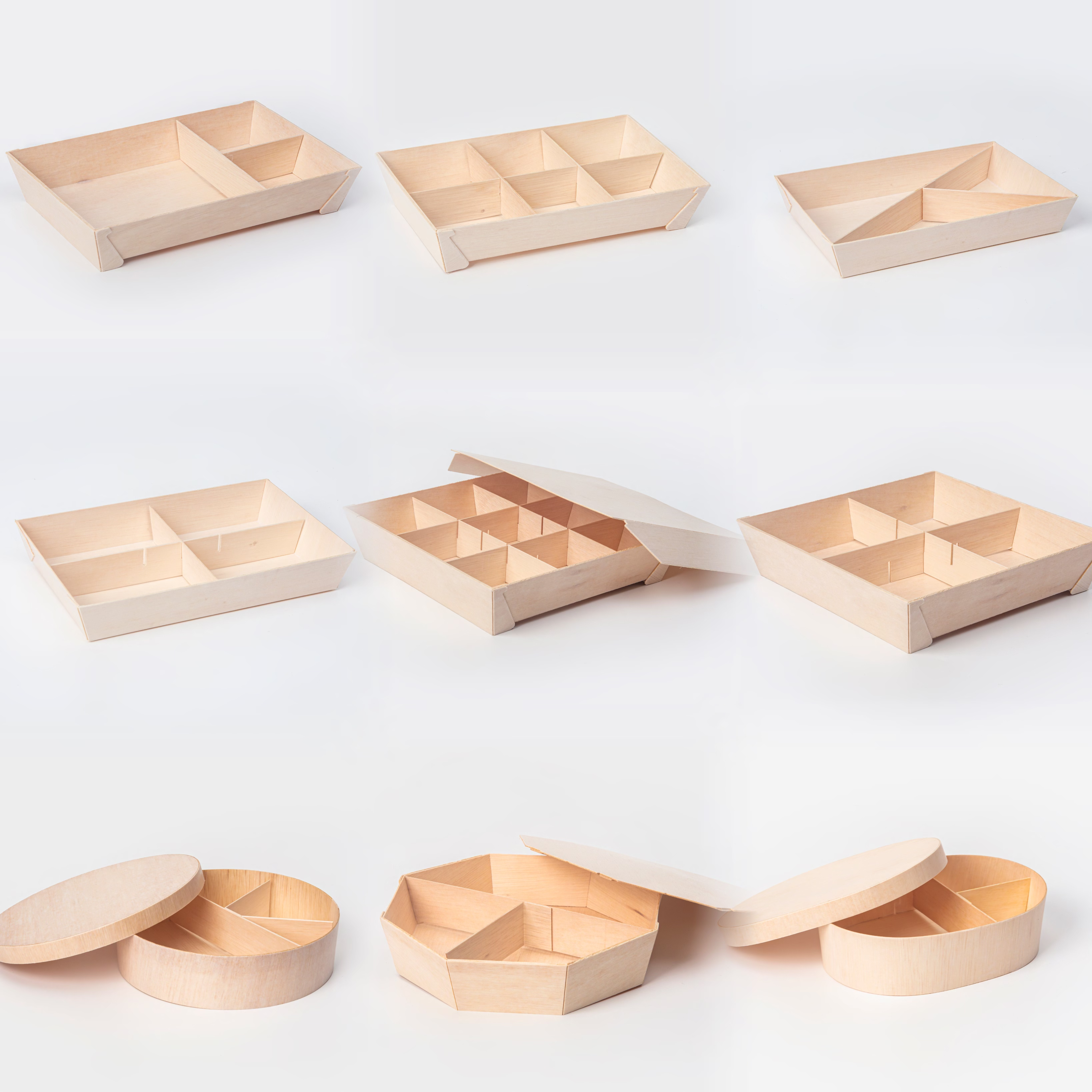 Diviseur intérieur pour boîte en bois