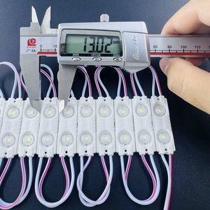 屋外IP67 <span class=keywords><strong>1w</strong></span> SMD 2835 38*13MM 2LED 3000K 4000K 6000Kミニ射出LEDモジュール広告用ライトサイン