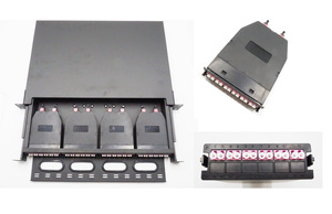 12/24 Fibers MTP MPO Cassette <strong>Module</strong> LC UPC Single Mode Splitter Box frame mount OM3 Optical Cable For MPO <strong>Patch</strong> <strong>Panel</strong> - Product Image 4