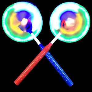 Wholesale <strong>LED</strong> Light-<strong>Up</strong> Toys Colorful Spinning Windmill Wand for Kids Flashing Magic Toy for Kids - Product Image 5