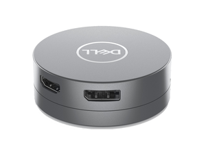 อะแดปเตอร์มัลติพอร์ต USB-C Dell 7-in-1 - DA310 ขนาดกะทัดรัดและพกพา อุปกรณ์เสริมคอมพิวเตอร์เดสก์ท็อปที่เชื่อถือได้สูง - Product Image 2