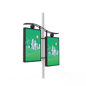 P6 Outdoor WIFI 4G High Brightness Street Lighting Pole LED Display Traffic <strong>Digital</strong> Video Wall <strong>Computer</strong> <strong>Controlled</strong> LED Screen - Product Image 1