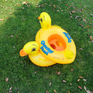 Venta caliente anillos de natación de verano inflable bebé pato <span class=keywords><strong>Quacker</strong></span> flotador - Product Image 4