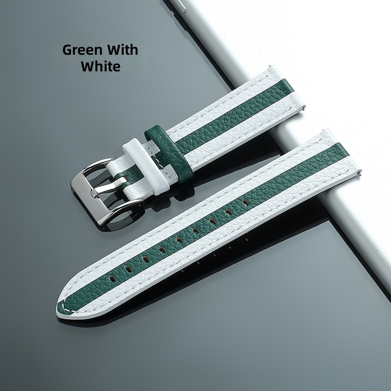 Green and white