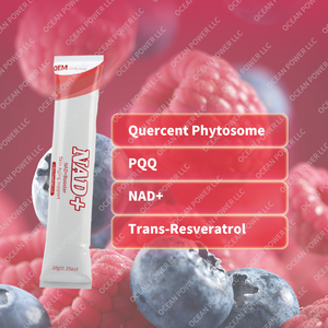 Complément alimentaire très vendu 1000 mg NAD+ Liquide Nicotinamide Riboside PQQ Resvératrol pour l'énergie Antioxydant et soutien immunitaire - Product Image 5