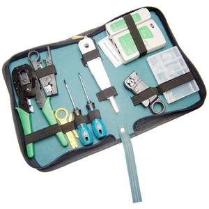 Strumento di rete 20-in-1 con RJ45 RJ11 Ethernet cavo Stripper Tester e cacciavite personalizzabile supporto OEM - Product Image 1
