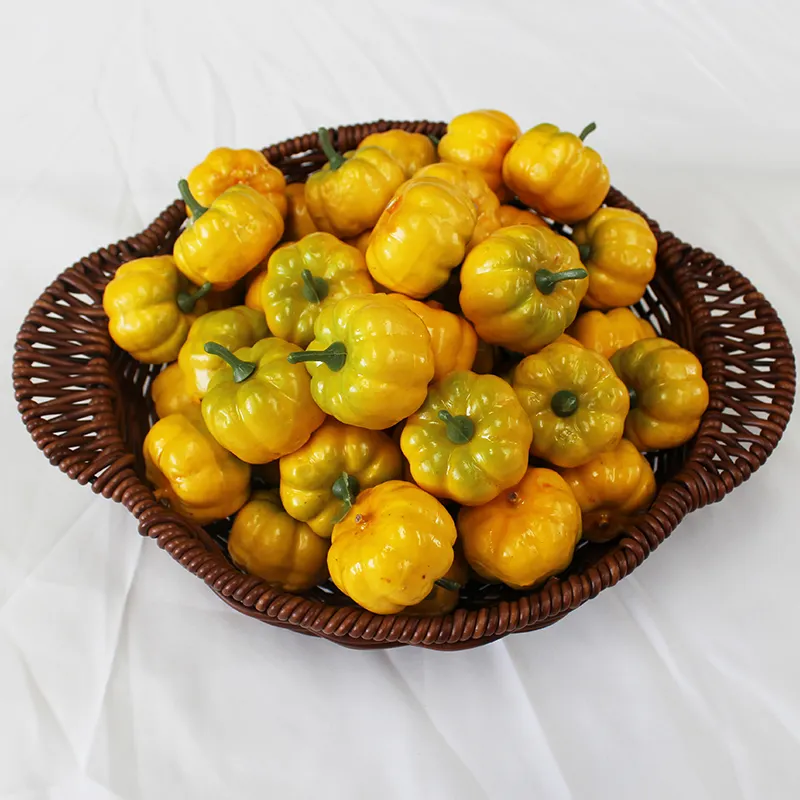Simulation résine artisanat fraise mangue pêche citron modèle mini faux fruit artificiel