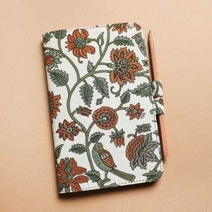 Handmade Cotton Fabricated Journal with Pencil Lock <strong>Block</strong> <strong>Print</strong> <strong>Notebook</strong> of Export Quality Flower <strong>Printed</strong> <strong>Notebook</strong> With Fashion - Product Image 3