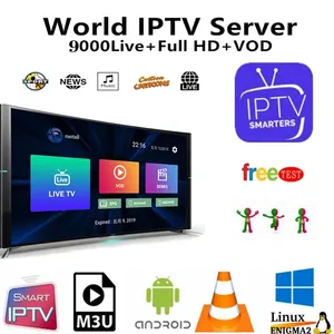 Allwinner H6クアッドコアプロセッサ付きIptvボックス用の無料トライアルSmarters Pro for Iptvインドイスラエルスペインアルバニアスウェーデン北欧 - Product Image 6