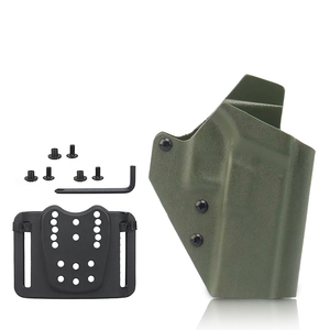 ซองหนัง Kydex แบบยุทธวิธียึดขาตั้งแบบปรับได้สำหรับ G17,19,19X, 45ซองหนัง owb อเนกประสงค์เข็มขัดอุปกรณ์ล่าสัตว์ - Product Image 1