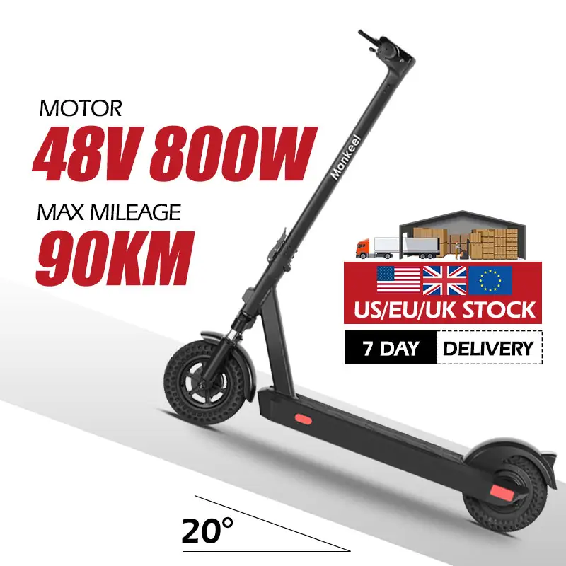 Mankeel 500W Elektroskuter elektro depo ab Scooter yetişkin Scooter elektrikli Scooter