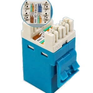 适用于康普的6类UTP网络模块RJ45梯形插孔通信和放大器网络模块 - Product Image 1
