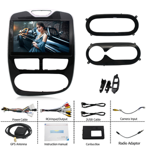 Toptan 10 inç araba radyo navigasyon eğlence sistemi Android ekran Mp5 Stereo multimedya araba Renault Clio için - Product Image 3