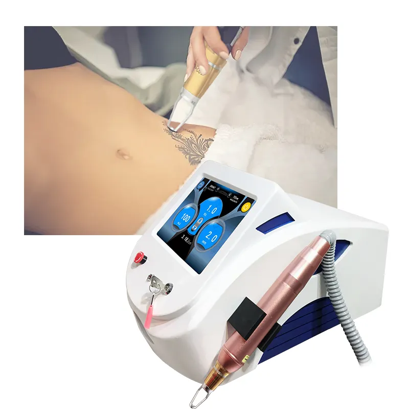 Picosecond diodo rubino laser 755nm Q switch 532 1064nm tatuaggio che pulisce 1320nm cura della pelle rimozione della pigmentazione dispositivo di bellezza