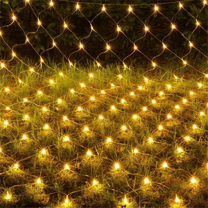 LED wasserdichtes LED-Netz Mesh Fairy String Light mit 8 Funktions controller für Weihnachts bankett dekoration - Product Image 5