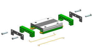 LM <strong>Guide</strong> <strong>Rails</strong> 15 mm Wide <strong>Linear</strong> Motion <strong>Guide</strong> for Automatic <strong>Machinery</strong> - Product Image 5